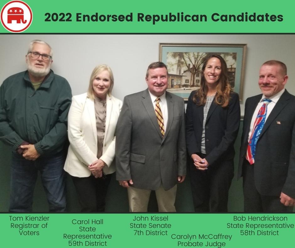 2022 Endorsed Enfield Republican Candidates