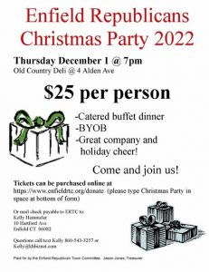 Image of flyer for 2022 ERTC Christmas Party